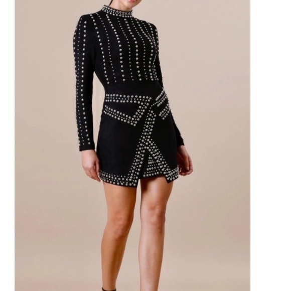 Black Studded Dress